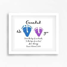 Download Father S Day Gift For Grandad Gift For By Perfectlittleprints Grandad Gift Grandpa Birthday Gifts Fathers Day Crafts