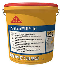 Revetement D Etancheite Pour Toiture Sikafill 01 Gris 5 L Brico Depot
