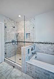 If you have a small bathroom, a walk in shower is the perfect way to maximise the space by keeping the shower. Shower Knee Wall Houzz