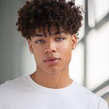 Kinky hair is the most difficult to maintain and needs regular hair care. Cute Guy With Curly Hair Novocom Top