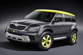 Rally Inspired Skoda Yeti Xtreme Looks Extreme Isn T Motortrend Skoda Yeti Concept Cars Skoda