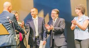 Museum chair honored for being out front against Jew hate