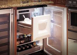 They are usually attached to the cold water pipe under the sink or in the basement under the fridge. Undercounter Refrigerators Thoughtful Details Monogram Undercounter Refrigerator Refrigerator Ice Maker