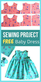 Easy Baby Girl Dress Sewing Pattern Learn How To Sew A Baby Girl Dress With This In 2020 Toddler Dress Patterns Girls Dress Sewing Patterns Girls Dress Pattern Free