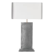 Learn how to take your home from blah to bananas. David Hunt Lighting Cro4299 Croc 1lt Table Lamps Polished Pewter British Home Lighting