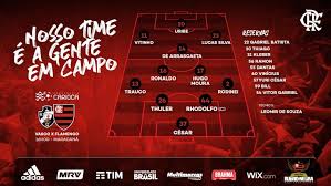O vasco não compareceu por ter se afastado da liga carioca de futebol. Saiu Confira Escalacao Do Flamengo Para Decisao Da Taca Rio Contra O Vasco
