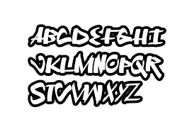 The best free graffiti fonts will give your designs a streetwise makeover. Das Beste Graffiti Buchstaben Abc Graffiti Schrift Alphabet Graffiti Schrift Und Bilder
