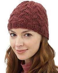 Learn to knit a hat for beginners with this easy pattern. Soft Cable Free Hat Knitting Pattern Favecrafts Com