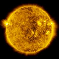 Elsewhere across the northern hemisphere , the annular eclipse could be seen fully as the moon passed between the earth and the sun , partially obscuring the star from view. Nasa S Sdo Sees Partial Eclipse In Space Nasa