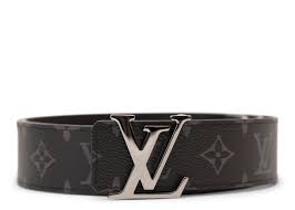 Black And Grey Checkered Louis Vuitton Belt Pre Owned Louis Vuitton Initiales Belt Monogram Eclipse Black Gray Modesens Pre Owned Louis Vuitton Louis Grey Louis Vuitton