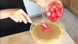 Place couscous, eggs, wheat flour, onion mixture and crumbled feta cheese in a medium bowl; Macrobiotic Cooking Recipes Adding Strawberry Topping To Couscous Cake In Macrobiotic Cooking Youtube