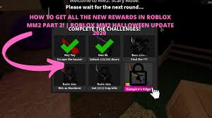 Trading this limited for items in mm2 murdermystery2. How To Get All The New Rewards In Roblox Mm2 Part 2 Roblox Mm2 Halloween Update 2020 Youtube