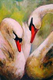 Easy Bird Paintings On Canvas For Beginners 45 Easy And Beautiful Canvas Painting Ideas For Beginners To Try In 2020 Large Canvas Painting Swan Painting Bird Paintings On Canvas
