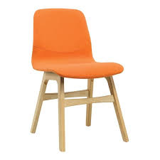 Circular Tribal Mask Cushion Orange Dining Chairs Fabric Dining Chairs Dining Chairs