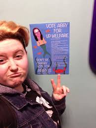 Vote Abby For VP Welfare