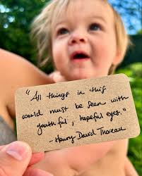 All things in this world must be seen through youthful, hopeful eyes.”-  Henry David Thoreau . . . . . . . . . . . #scriptedwit #mccordhenry #quote  #motivation #quoteoftheday #author #