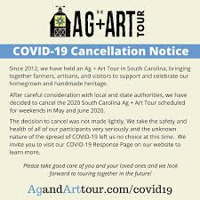 We did not find results for: South Carolina Ag Art Tour It S With A Heavy Heart That We Have Made The Decision To Cancel The 2020 Agandarttour We Have Created A Covid 19 Response Page