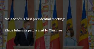 ˈmaja ˈsandu, born 24 may 1972) is a moldovan politician and the current president of moldova since 24 december 2020. Maia Sandu S First Presidential Meeting Klaus Iohannis Paid A Visit To Chisinau Moldova Org