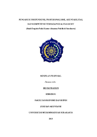 Dalam hal ini anda harus tahu bagaimana cara membuat contoh proposal skripsi, supaya bisa meraih gelar sarjana tepat waktu. Doc Miniplan New Ervian Elsrageny Academia Edu