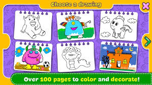 The most creative and vivid coloring games. Fantasy Coloring Book Games For Kids For Android Apk Download
