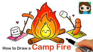 How To Draw A Camp Fire Roasting Marshmallow And Hot Dog Youtube I n k l i n g s. how to draw a camp fire roasting marshmallow and hot dog
