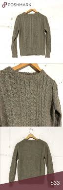 Check spelling or type a new query. Vintage Cable Knit Sweater Beautiful Vtg Sweater By Idioms Wool Acrylic Blend Not Itchy Blue Grey In Color Wi Cable Knit Sweaters Sweaters Vintage Sweaters