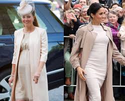Ini karena meghan sedang hamil anak pertama. Baju Hamil Meghan Markle Dan Kate Middleton 1 Nyata