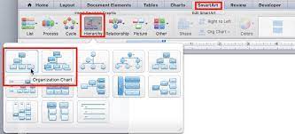 Create An Organization Chart In Word | Smartsheet