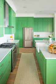 Colourful Kitchens Guaranteed To Make You Swoon Design Asylum Blog By Kellie Smith In 2020 Colorful Kitchen Decor White Kitchen Countertops Green Kitchen Cabinets