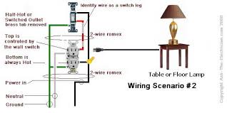 Learn about wiring diagram symbools. How To Wire A Switched Outlet With Wiring Diagrams