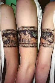 Armlet is a type of jewellery which is worn in arms by women. What Does Armband Tattoo Mean Represent Symbolism