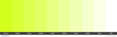 Html, css or hex color code for color neon green is #39ff14. Tints Xkcd Color Neon Yellow Cfff04 Hex Hex Rgb Codes