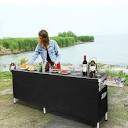 Portable Bar Table with Double Layer for Party – Redcamp