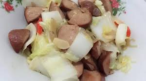 Untuk jenis sayur yang biasanya digunakan yaitu berupa sawi putih, wortel,. Tumis Sosis Sawi Putih Super Kilat Dan Super Simple Dimanaja Com