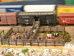 Cattle Pens Model Trains Model Railroad Model Train Layouts