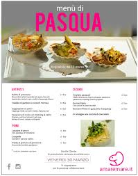 Ricette facili e veloci in questo strepitoso menù di pasqua. Menu Di Pasqua 2018 Amaremare