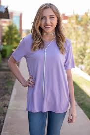 Piko Classic T Shirt Light Purple Purple Shirt Outfits Light Purple Shirt Purple Outfits