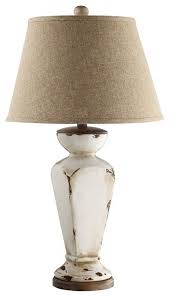 Cadence Ceramic Table Lamp Farmhouse Table Lamps By Lighting New York 90032 Houzz