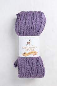 Plymouth Baby Alpaca Grande 3121 Cosmic Purple Wool And Company Fine Yarn