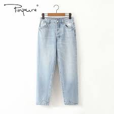 Wash your jeans more frequently if you move around in them a lot. R50598s 2020 Hot Selling Latest Brand Name Denim Ladies Light Color Ripped Loose Washed Jeans Buy Wash Denim Jeans Loose Pants Denim Jeans Product On Alibaba Com