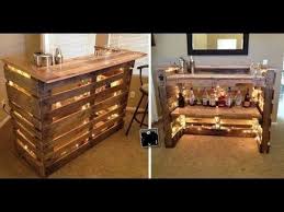 200 Muebles Hechos Con Palets Ideas Para El Hogar Reciclaje Homemade Furniture Wood Pallet Bar Pallet Projects Furniture