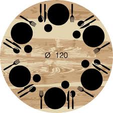Quelles Dimensions De Table Pour Vos Convives Artmeta Decoration Table Ronde Mariage Deco Mariage Table Ronde Salle A Manger Table Ronde