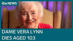 Forces' Sweetheart Dame Vera Lynn dies at the age of 103
