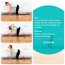 Slow Down Your Practice With This Asana Cat Cow Marjariasana In Sanskrit Is A Great Way To Warm Up The Spine And To Re Energize Warmup Strike A Pose Cow Cat