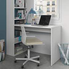 Pin By Maria Luisa Battiston On Mobili White Computer Desk Bookshelf Desk Home Office Furniture