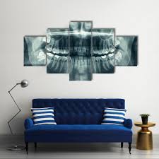 Shop canvas panels at arteza to get the perfect surface for your paintings and creations. Panorama Of Dental X Ray Canvas Wall Art Tiaracle