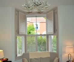 Plantation faux wood interior shutter 39 to 41 in. Bay Window Shutters The Shuttershack