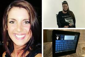 Young woman Mia Austin left paralysed from neck down writes book using her  EYES