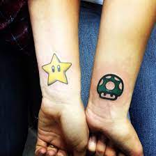 We have now placed twitpic in an archived state. Bff Mario Bros Tattoos Stars Mushrooms 1 Up Star Tattoos Mario Star Tattoo Super Mario Tattoo