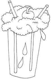 Ice Cream Soda Coloring Pages Coloring Books Digi Stamps